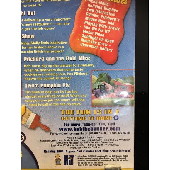 Bob the Builder: Getting the Job Done DVD - CASE ONLY - Picture 6 of 15